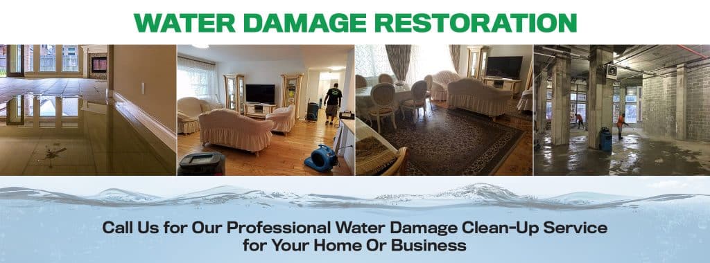 flood water recovery and restoration in New York, NY.