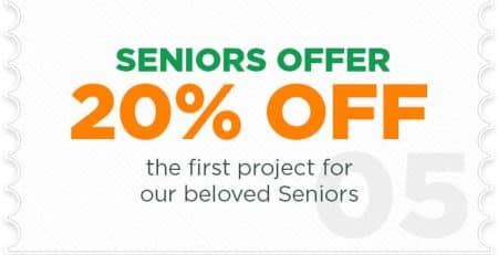 20% OFF for Seniors