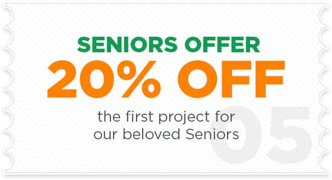 20% OFF for Seniors